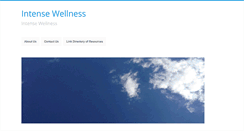 Desktop Screenshot of intensewellness.com