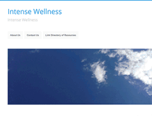 Tablet Screenshot of intensewellness.com